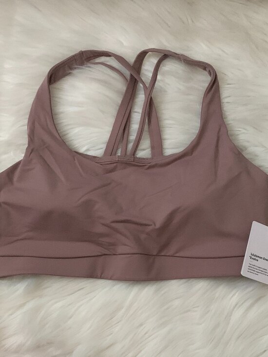 lululemon athletica Other - LULULEMON Energy Evolve Medium Support Bra in Ashen Rose Sz MEDIUM